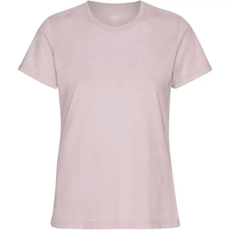 Light Tee in Faded Pink by Colorful Standard