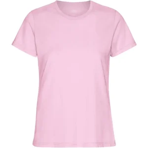 Light Tee in Flamingo Pink by Colorful Standard