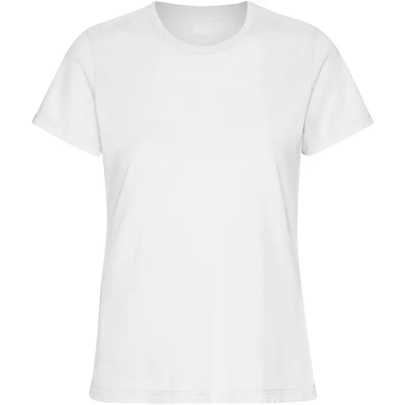 Light Tee in Optical White by Colorful Standard
