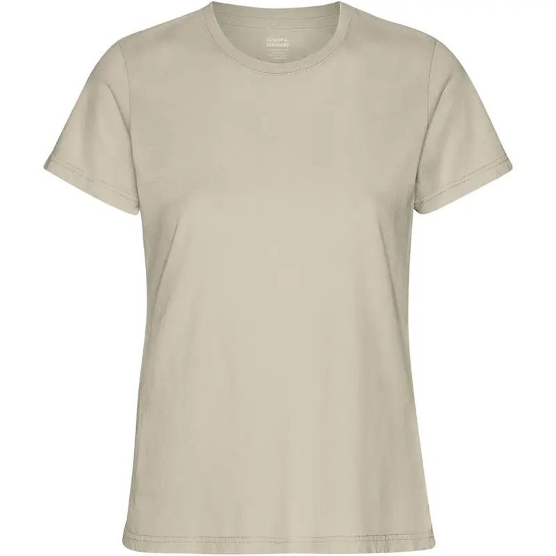 Light Tee in Oyster Grey by Colorful Standard