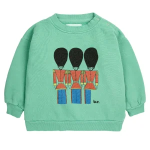 Little Tin Soldiers Baby Sweatshirt by Bobo Choses - Last One In Stock - 6 Months
