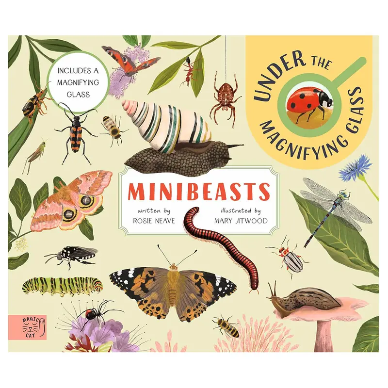 Minibeasts: Under The Magnifying Glass by Rosie Neave & Mary Atwood
