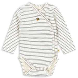 Newborn Baby Body in Stripe Bluie by Konges Slojd