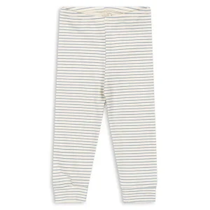 Newborn Baby Leggings in Stripe Bluie by Konges Slojd