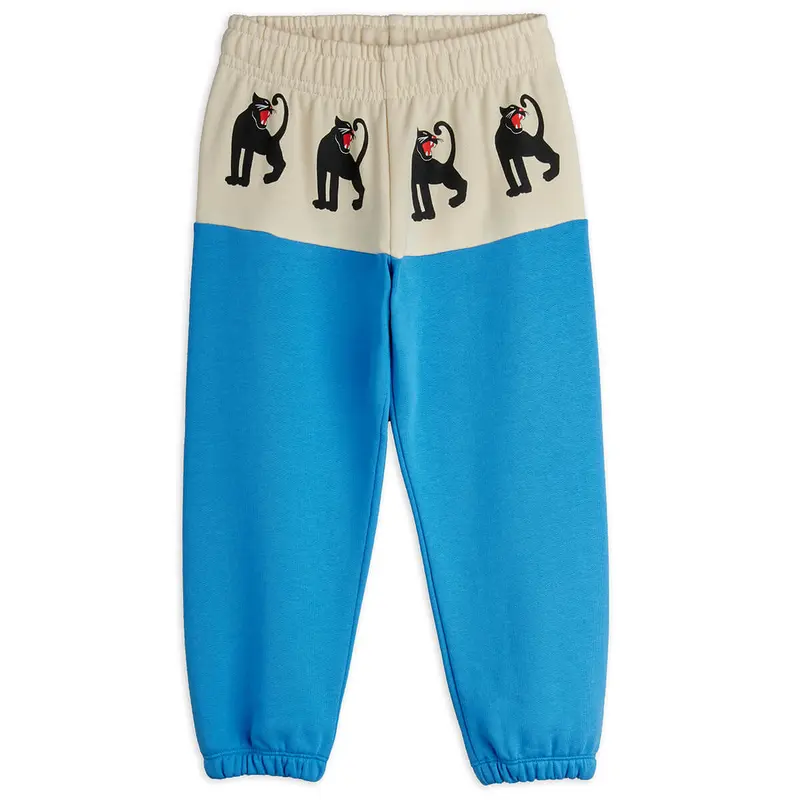 Panther Panel Sweatpants by Mini Rodini