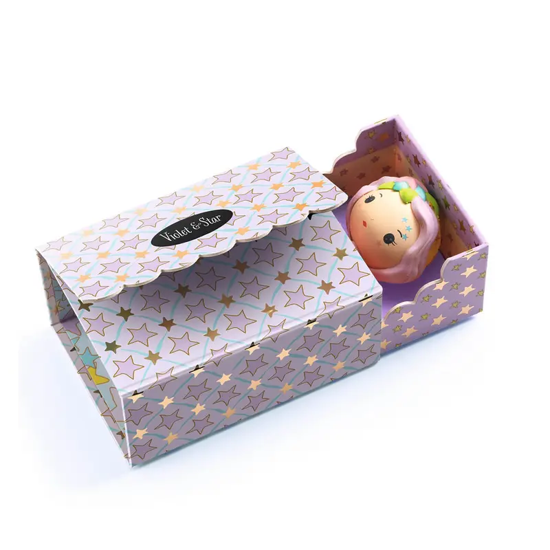 Violet Tinyroom Tinyly Figure Set by Djeco