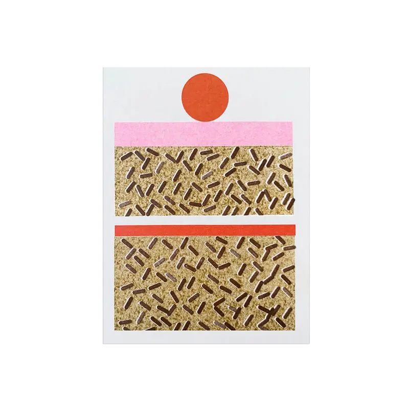 Birthday Cake Greetings Card by Scout Editions