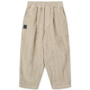Borris Corduroy Pants in Mist by Liewood