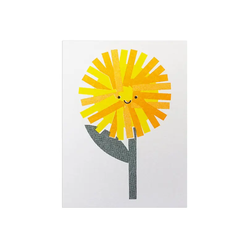 Dandelion Mini Greetings Card by Scout Editions
