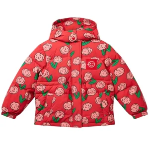 Kukka Down Jacket in Dancing Dahlia by Wynken