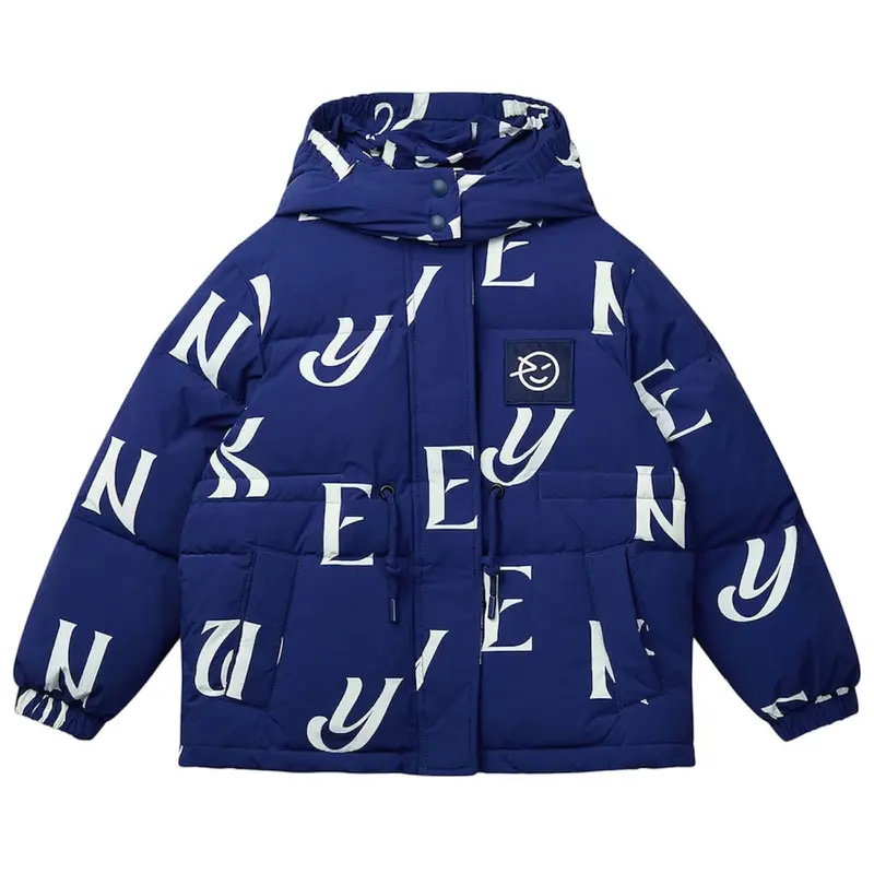 Kukka Down Jacket in Navy by Wynken
