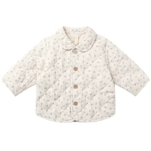 Quilted Jacket in Bluebell by Quincy Mae