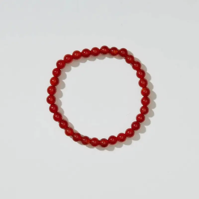 Red Carnelian Adult Bracelet by Nirrimis