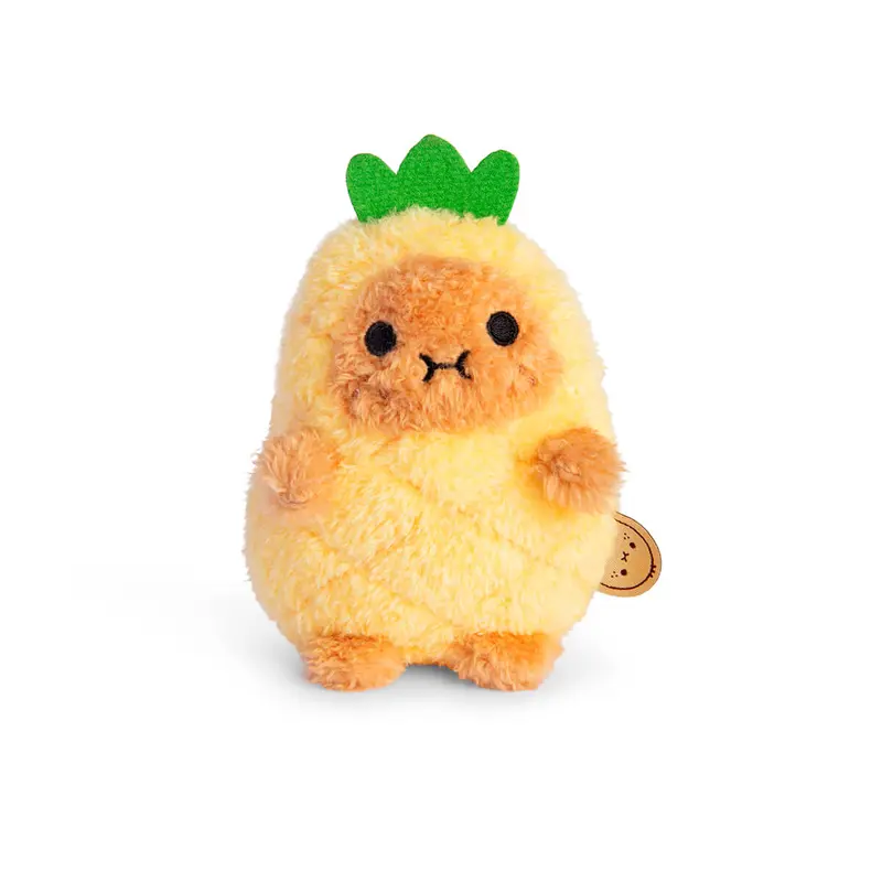 Ricespud Pineapple Mini Sitting Plush Toy by NooDoll