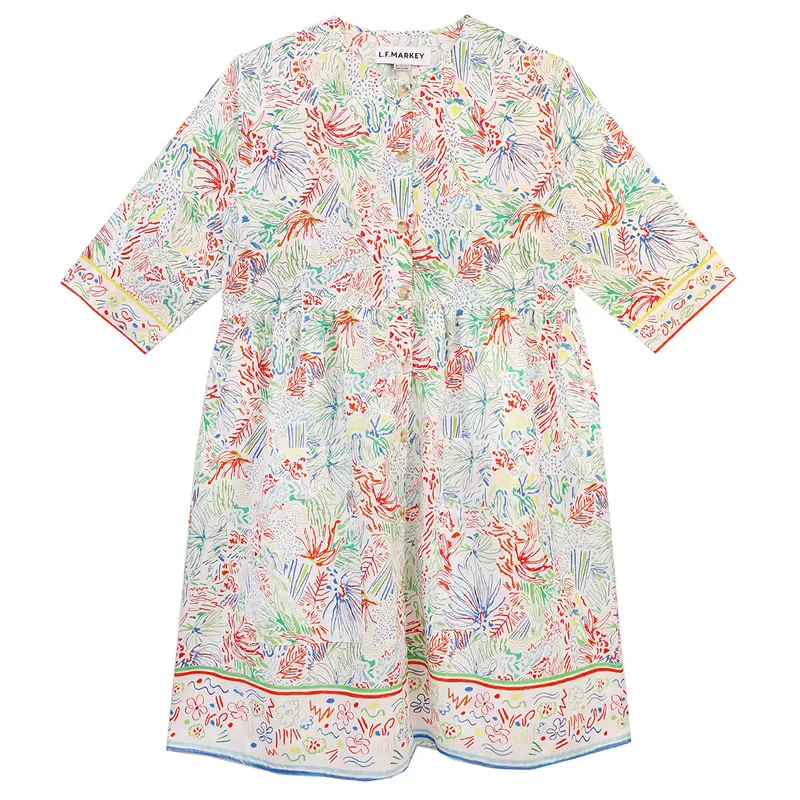 Samuel Dress in Crayon Floral by L.F.Markey - Last One In Stock - UK 6