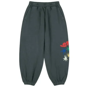 Stars Pigment Aladdin Pants in Charcoal by Jelly Mallow