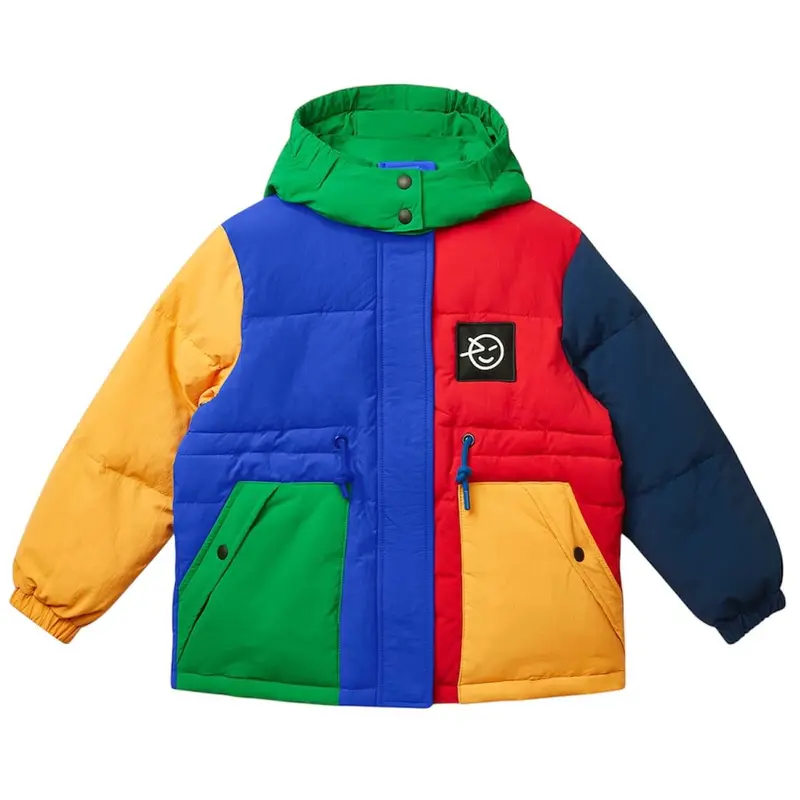 Summit Padded Jacket in Quad Colour by Wynken