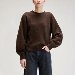 Ameka Sweater in Dark Roast by Bellerose