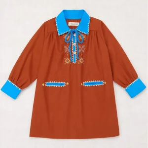 Anita Dress in Chili Spice by Misha & Puff