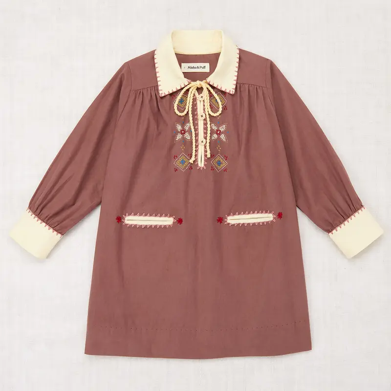 Anita Dress in Mousse by Misha & Puff