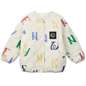 Annka Down Bomber in Ecru by Wynken