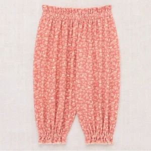 Baby Balloon Pant in Rosewood Bunny Meadow by Misha & Puff