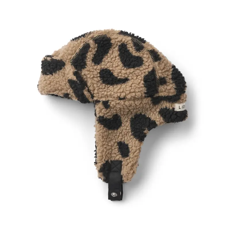 Bravo Pile Hat in Mega Leo Oat by Liewood