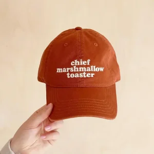 Chief Marshmallow Toaster Baseball Cap by Alphabet Bags