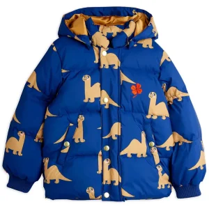 Dinos AOP Hooded Puffer Jacket by Mini Rodini