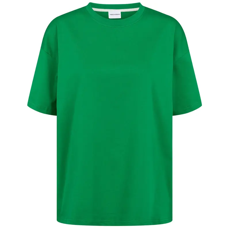 Doria Boxy T-Shirt in Bright Green By Americandreams