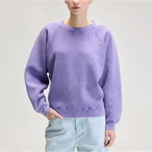 Fella Relaxed Fleece Sweatshirt in Pensee by Bellerose