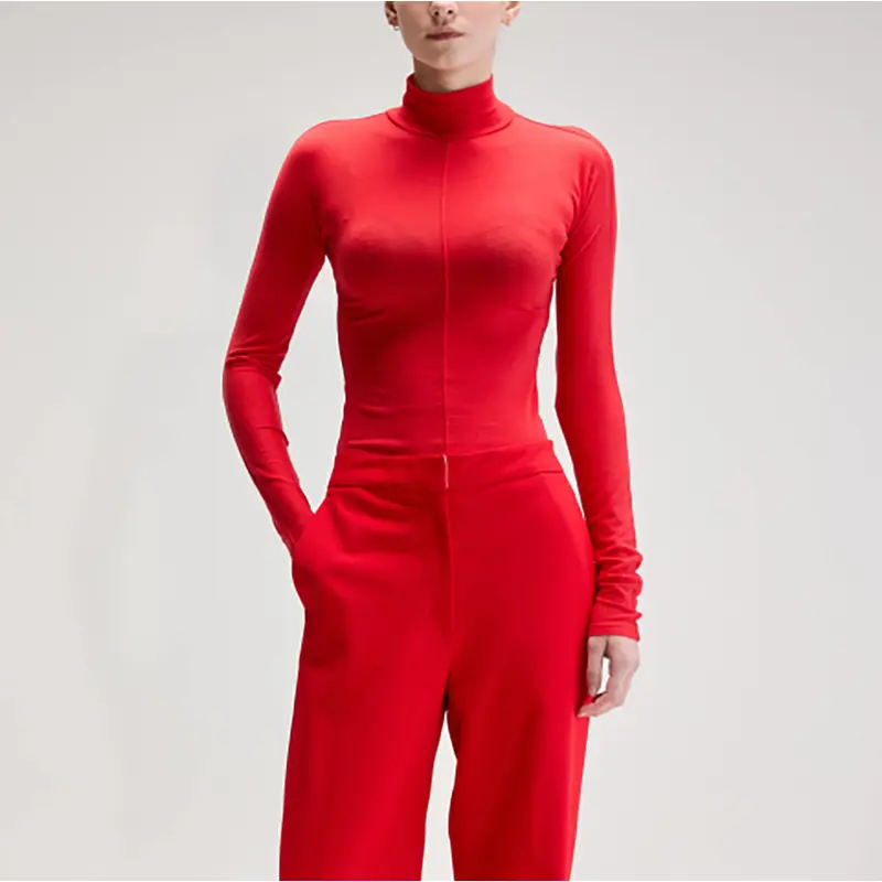 Flawy Turtleneck in Sanguine by Bellerose