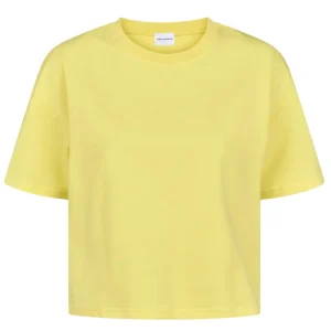 Kelly Boxy Short T-Shirt in Neon Yellow By Americandreams