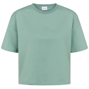 Kelly Boxy Short T-Shirt in Turquoise By Americandreams