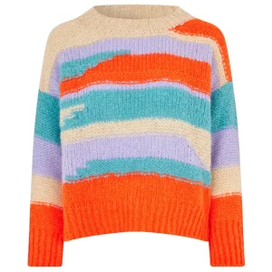 Maxima Knit Jumper in Red by Lollys Laundry