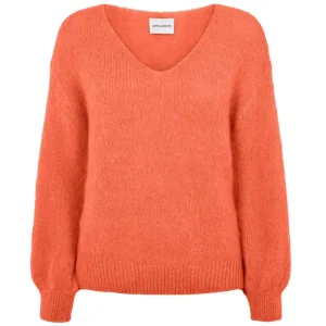 Milana Alpaca Pullover in Salmon by Americandreams