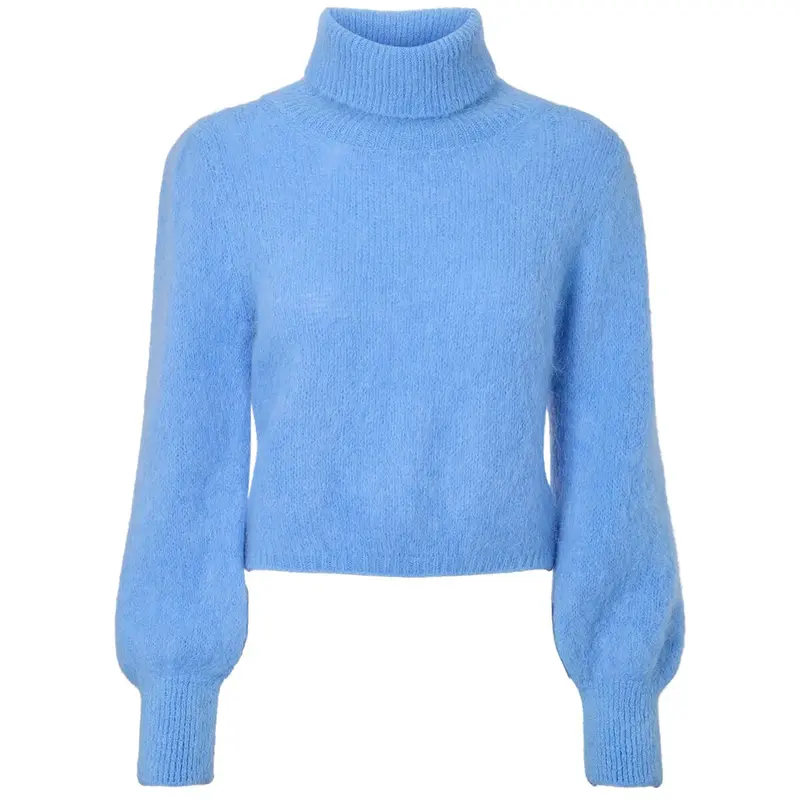 Piro Roll Neck in Sky Blue By Americandreams