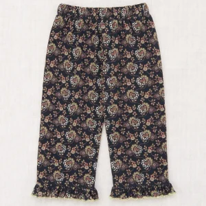 Ruffle Pedal Pusher in Galaxy Calico Hearts by Misha & Puff