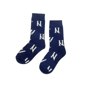 Tempo Sock in Navy / Ecru by Wynken