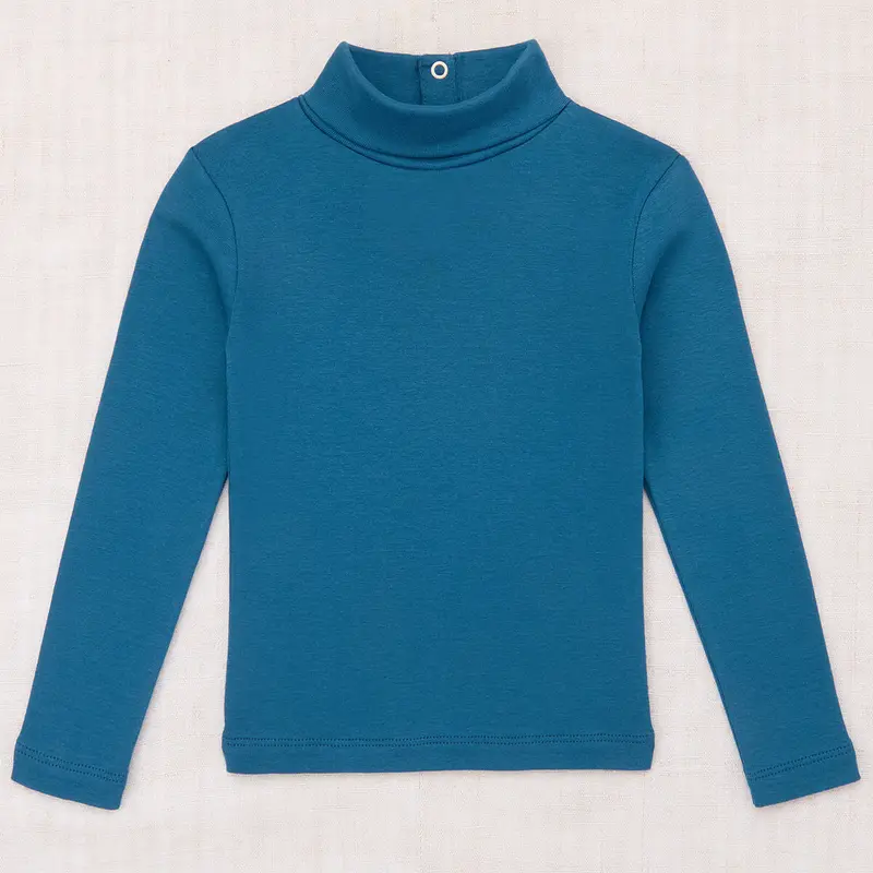 Turtleneck in Blue Smoke by Misha & Puff