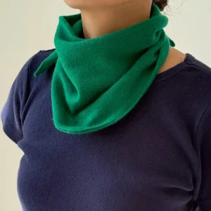 Cashmere Bandana in Kelly Green by Le Bon Shoppe