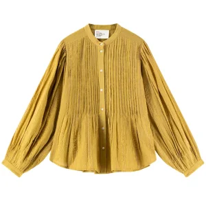 Charlie Shirt in Yellow by Leon & Harper