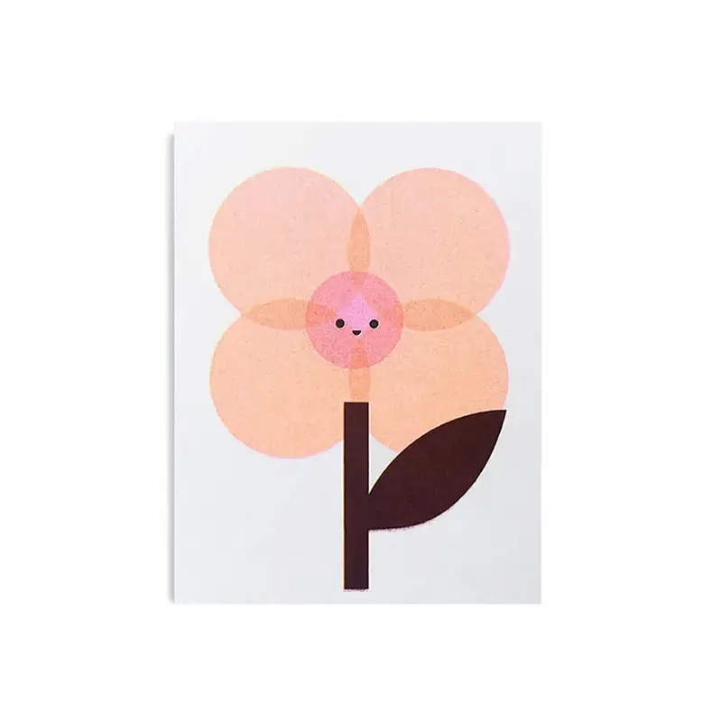 Cherry Blossom Greetings Card by Scout Editions