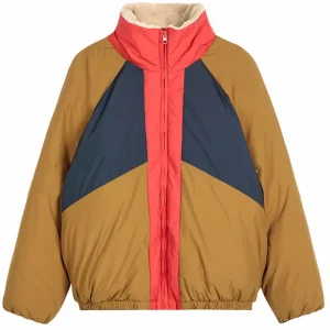 Colour Block Padded Puffer Jacket by Bobo Choses Womenswear - Last One In Stock - UK 8-10 (Small)