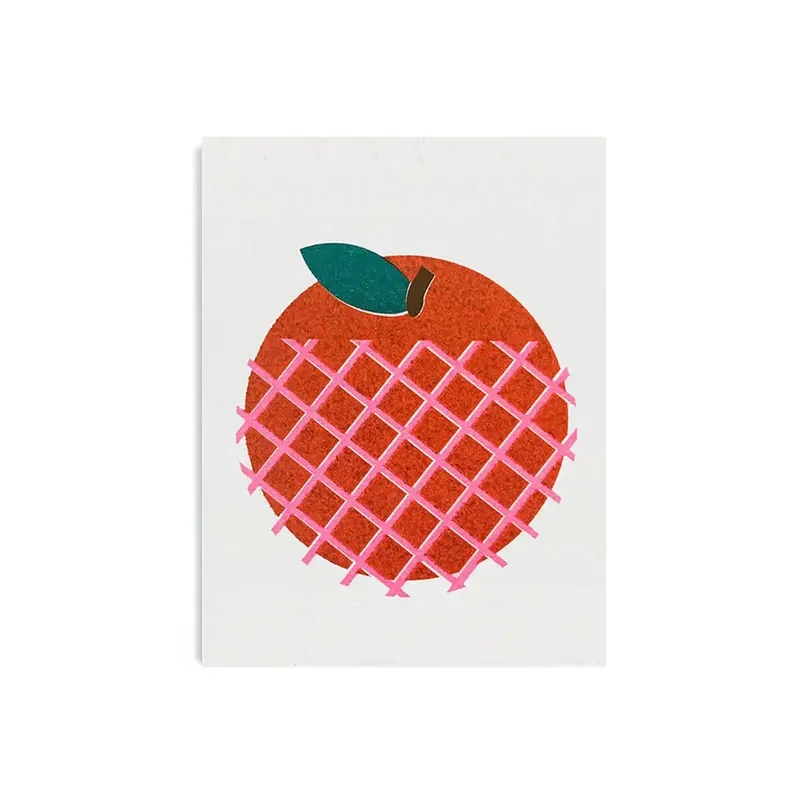 Fuji Apple Greetings Card by Scout Editions