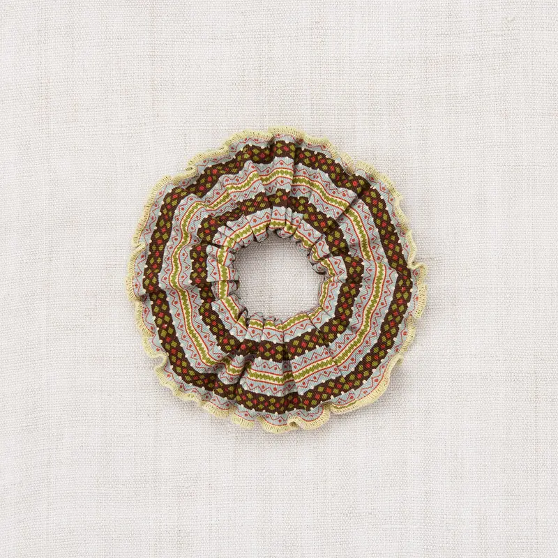 Hair Scrunchie in Overcast Rodeo by Misha & Puff