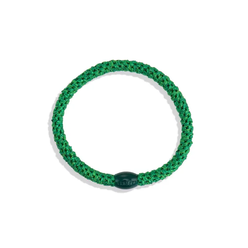 Kknekki Slim Hair Band in Esmeralda Glitter by Bon Dep
