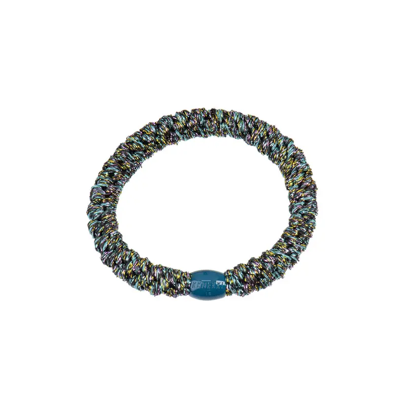 Kknekki Snag Free Hair Band in Black Unicorn Glitter by Bon Dep