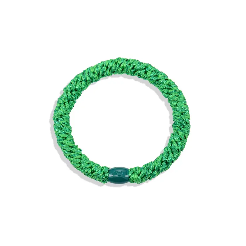 Kknekki Snag Free Hair Band in Esmeralda Glitter by Bon Dep
