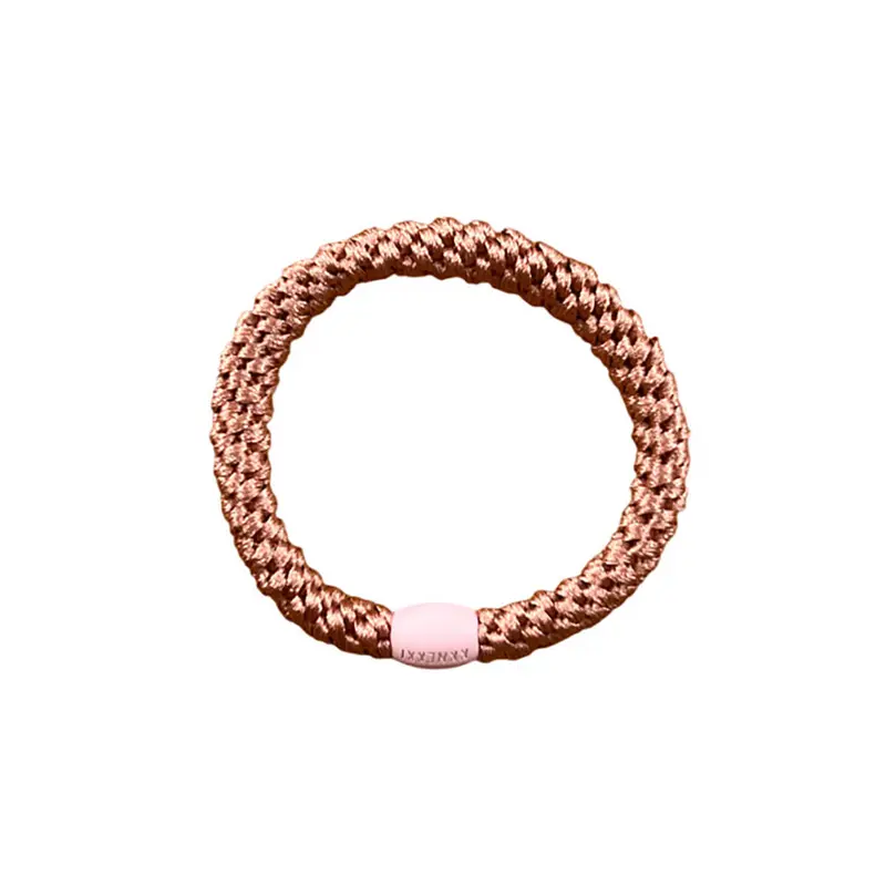 Kknekki Snag Free Hair Band in Peach Coral by Bon Dep